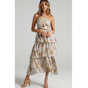 Showpo Caro Dress in Multi-Floral